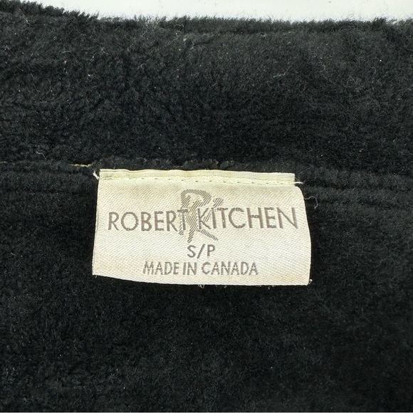 Robert Kitchens Faux Suede Jacket with Natural Print in Green and Black - Small - Picture 4 of 7